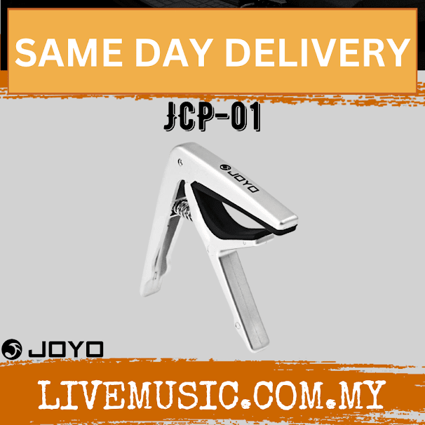 Joyo JCP-01 Light Capo Guitar Quick Change Clamp Key Plastic Steel - Silver ( JCP01 / JCP 01 )