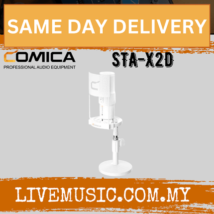 Comica Audio STA-X2D Cardioid Condenser XLR Microphone Kit (STA X2D STAX2D)