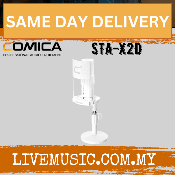 Comica Audio STA-X2D Cardioid Condenser XLR Microphone Kit (STA X2D STAX2D)