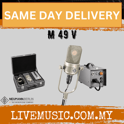 Neumann M 49 V Large-diaphragm Remote Switchable Studio Tube Microphone (M49V M-49 V)