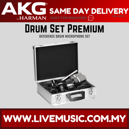 AKG Drum Set Premium Reference Drum Microphone Set (Drumset Premium)
