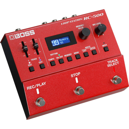 Boss RC-500 Loop Station Compact Phrase Recorder Pedal (RC500)