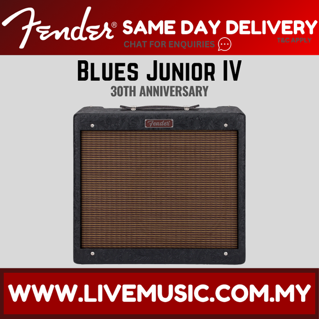 Fender Blues Junior IV 30th Anniversary Guitar Amp Combo, 230V EU