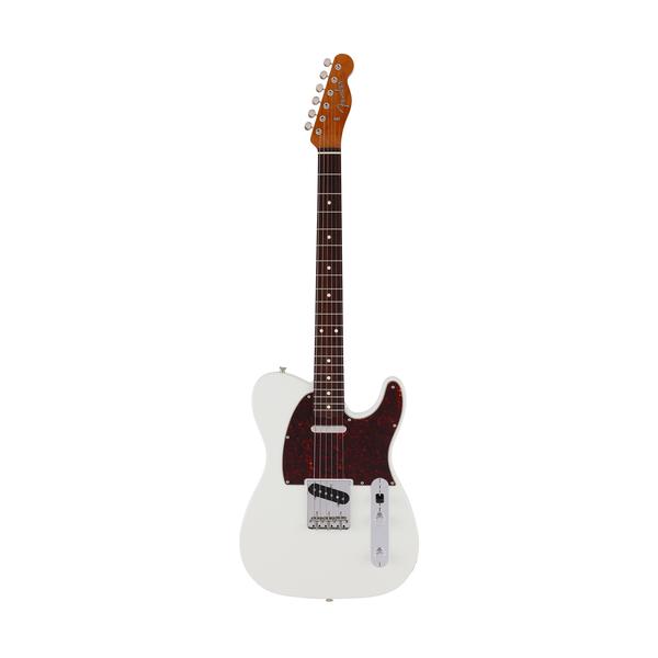 Fender Japan Traditional II 60s Telecaster Electric Guitar, Roasted Maple Neck / Rosewood Fretboard - Olympic White
