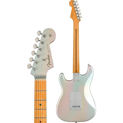 Fender H.E.R. Stratocaster Electric Guitar, Maple FB, Chrome Glow
