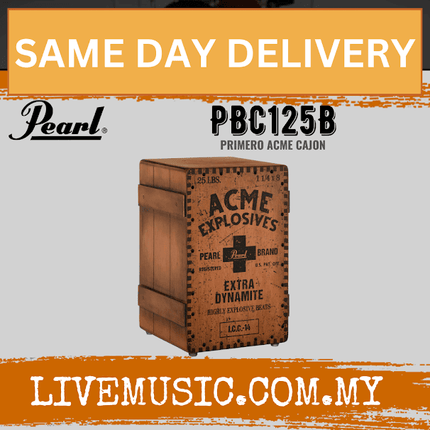 Pearl PBC125B Primero Crate Style Cajon - Acme (PBC-125B)