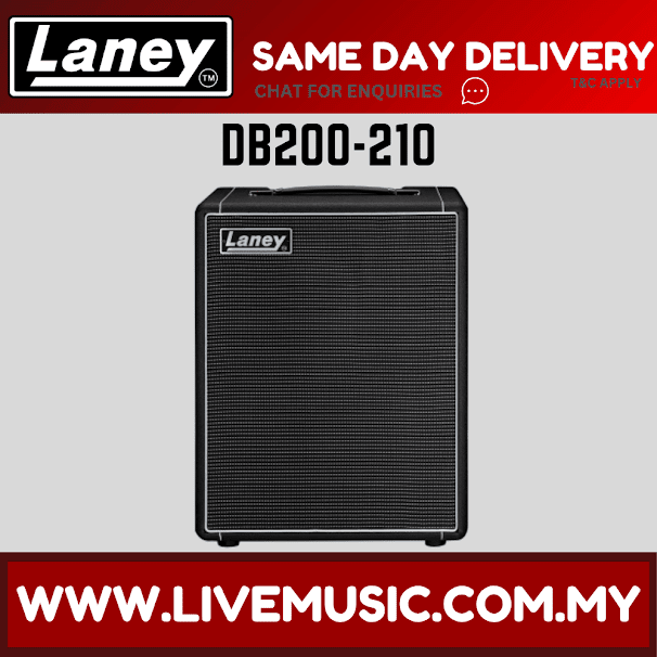 LANEY DB200-210 2×10 HH BLUE LABEL PLUS HORN BASS AMPLIFIER COMBO ( DB200 210 / DB200210 )
