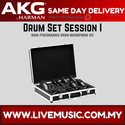 AKG Drum Set Session I High-performance Drum Microphone Set (Drumset Session 1)