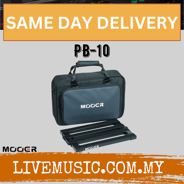 Mooer PB-10 Stomplate Mini Pedalboard ( PB10 / PB 10 )
