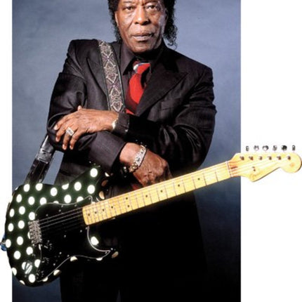Fender Artist Buddy Guy Stratocaster Guitar, Maple Fretboard with Gigbag - Polka Dot Finish