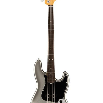 Fender American Professional II Jazz Bass Electric Guitar, Rosewood Fretboard - Mercury