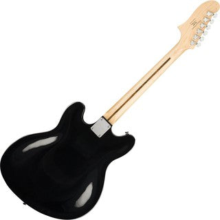 Squier Affinity Series Starcaster Electric Guitar, Maple Fretboard - Black