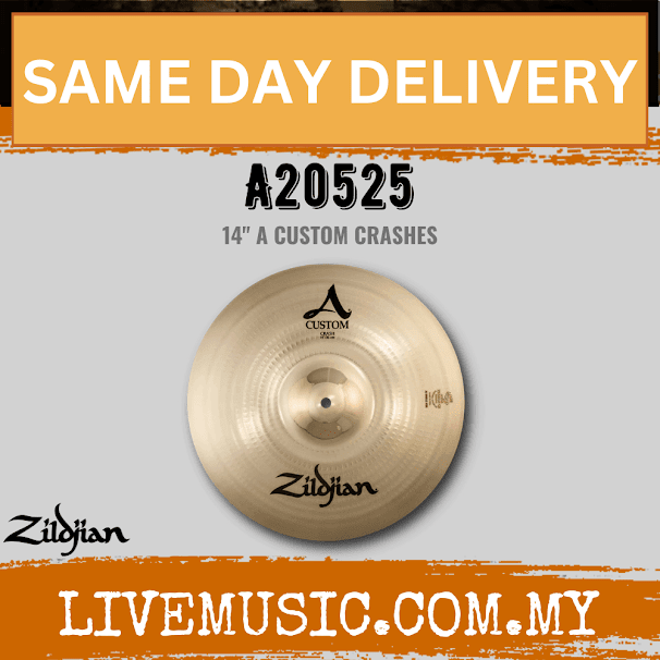 Zildjian 14" A Series Custom Crash Cymbal (A20525)