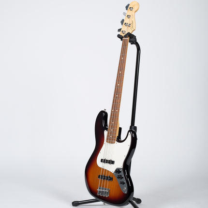 Fender Player Jazz Bass Guitar, Pau Ferro Fretboard - 3-Tone Sunburst