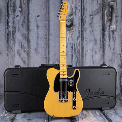 Fender American Professional II Telecaster Electric Guitar, Maple Fretboard - Butterscotch Blonde