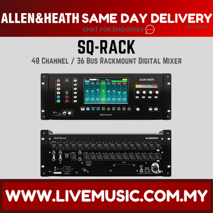 Allen & Heath SQ-RACK 48-Channel Rackmount Digital Mixer ( SQRACK  / SQ RACK )