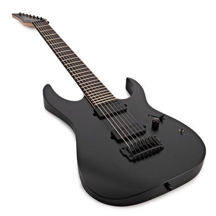 Ibanez RGMS7-BK 7-string Multi-scale Solidbody Electric Guitar - Black ( RGMS7 BK / RGMS7BK )