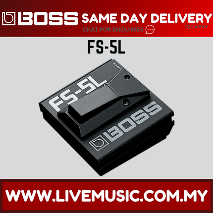 Boss FS-5L - Latching Foot Switch (FS5L/FS-5U/FS5U/FS)