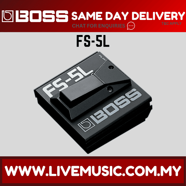 Boss FS-5L - Latching Foot Switch (FS5L/FS-5U/FS5U/FS)