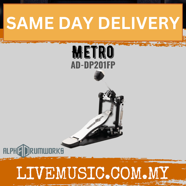 Alpha Drumworks AD-DP201FP Metro Foldable Pedal ( ADDP201FP  AD DP201FP )
