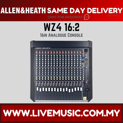 Allen & Heath MixWizard WZ4 16:2 Mixer with Effects ( Wizard 16:2 )