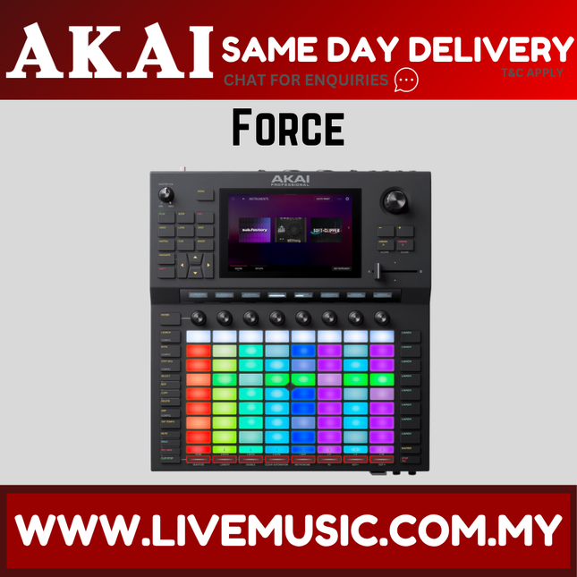 Akai Professional FORCE - Standalone Music Production/DJ Performance System