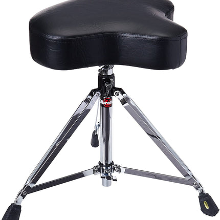 Gibraltar 6608 Motocycle Style Vinyl Seat Drum Throne