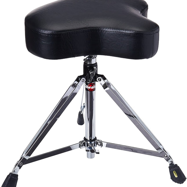 Gibraltar 6608 Motocycle Style Vinyl Seat Drum Throne
