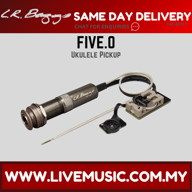 LR Baggs FIVE.O Undersaddle Ukulele Pickup