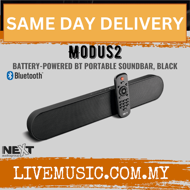 Next Audio MODUS 2 Wireless Portable Sound Bar 2x10w - Black ( MODUS2 / MODUS-2 )