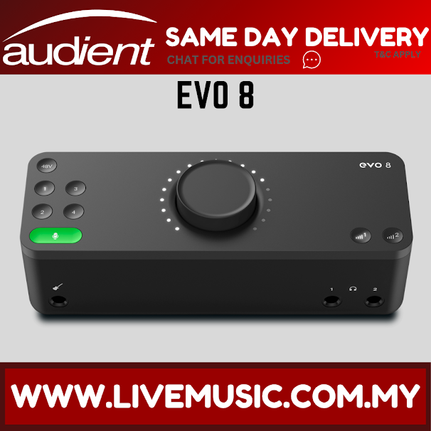 Audient EVO 8 USB 2.0 Audio Interface (EVO8/EVO-8)