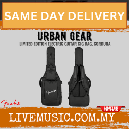Fender Limited Edition Urban Gear Electric Guitar Gig Bag, Cordura