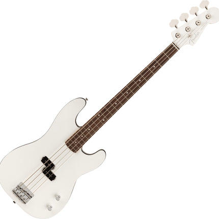 Fender Aerodyne Special Precision Bass Guitar, RW FB, Bright White