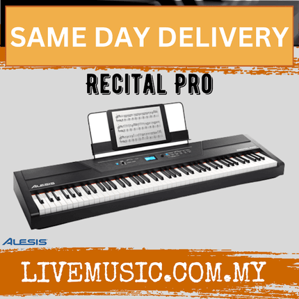 Alesis Recital Pro 88-key Hammer Action Digital Piano