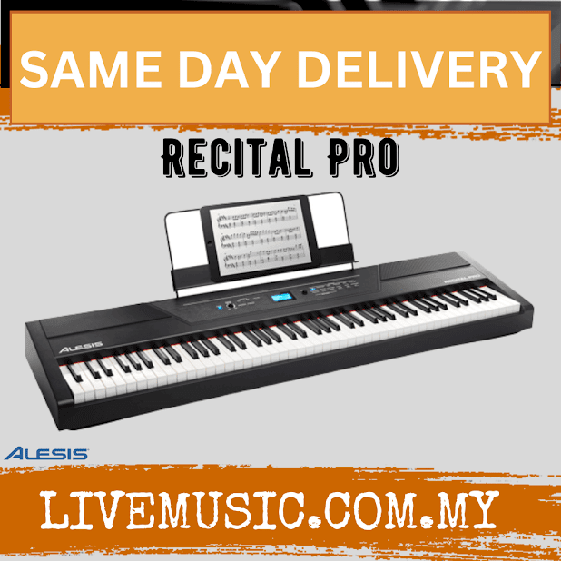 Alesis Recital Pro 88-key Hammer Action Digital Piano