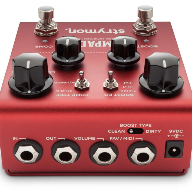 Strymon Compadre Dual Voice Compressor & Boost Guitar Effects Pedal