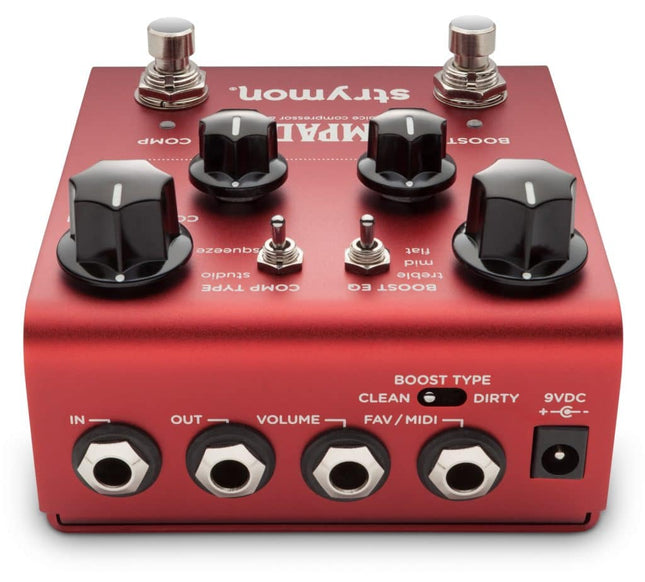 Strymon Compadre Dual Voice Compressor & Boost Guitar Effects Pedal