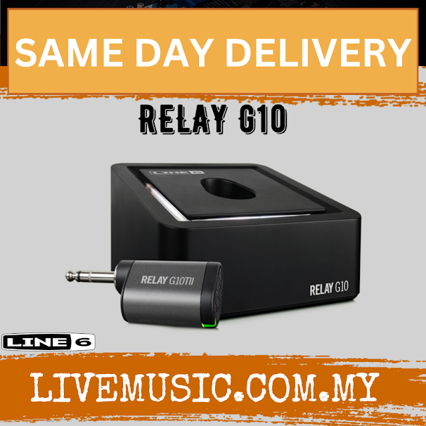 Line 6 Relay G10 Digital Wireless Guitar System (G 10 G-10)