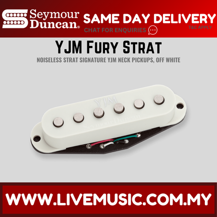 Seymour Duncan STK-S10N YJM Fury Strat Neck Pickup Neck, Off White (STKS10N/STK S10)