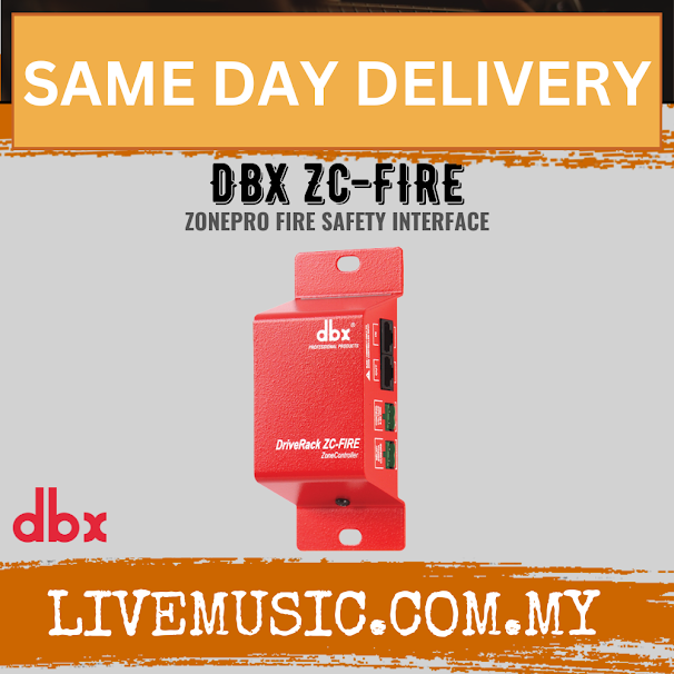 Dbx By Harman ZC-FIRE ZonePRO Fire Safety Interface ( ZC FIRE / ZCFIRE )