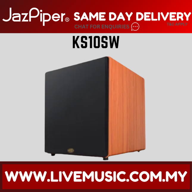 Jazpiper KS10SW Subwoofer Hifi Active Speaker for Jazpiper Use or Tv ( KS-10SW / KS 10SW )