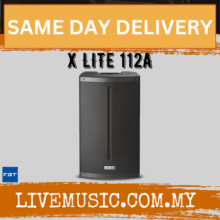 FBT X LITE 112A 12" Active Loudspeaker with Bluetooth - Each / Pair ( XLITE 112A / XLITE112A )