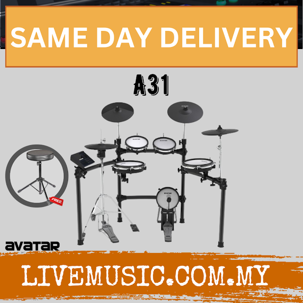 Avatar A31 9-Piece Mesh Kit Electric Drum Set ( A-31 / A 31 )