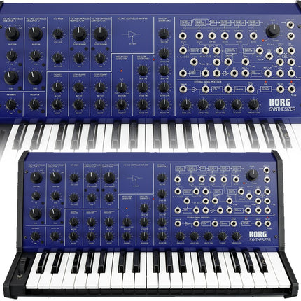 Korg MS-20 FS Full-size MS-20 Synthesizer - Blue (MS20FS/MS20)