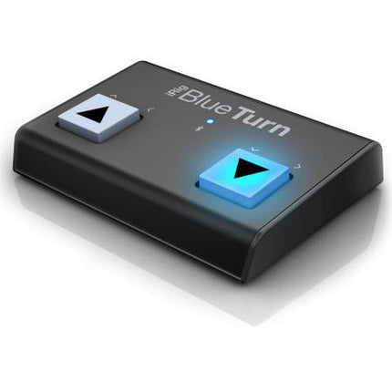 IK Multimedia iRig Blueturn -  Backlit Silent Bluetooth Turner (Blue Turn)