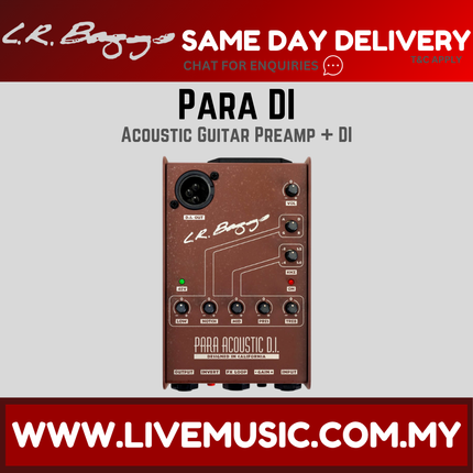 LR Baggs Para DI Acoustic Guitar Preamp
