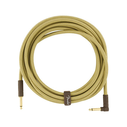 Fender Custom Shop Performance Series 18.6ft Angled Instrument Cable - Tweed