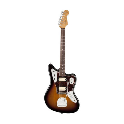 Fender Kurt Cobain Signature Jaguar Electric Guitar, Rosewood Fretboard with Deluxe Hardshell Case - 3-Color Sunburst