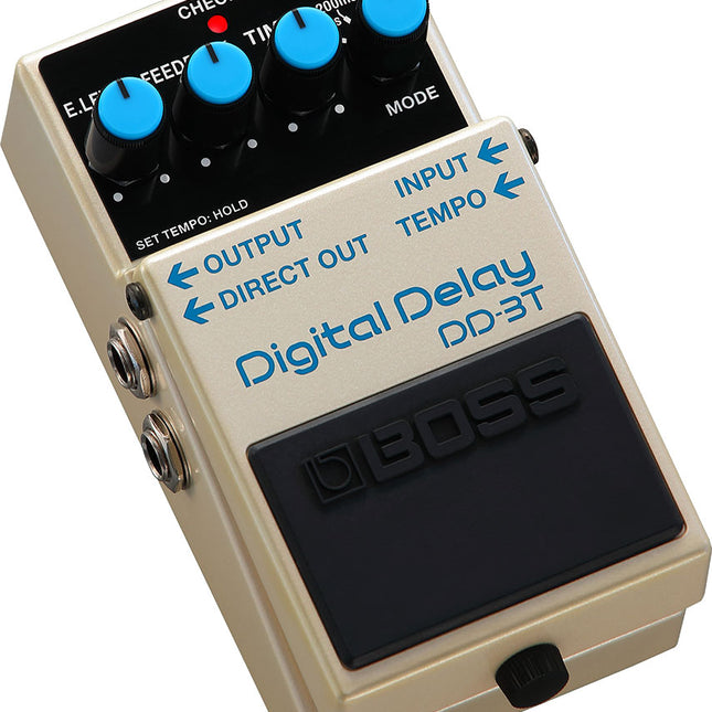 Boss DD-3T Digital Delay Effect Pedal For Electric Guitar with Tap Tempo (DD3T DD 3T)