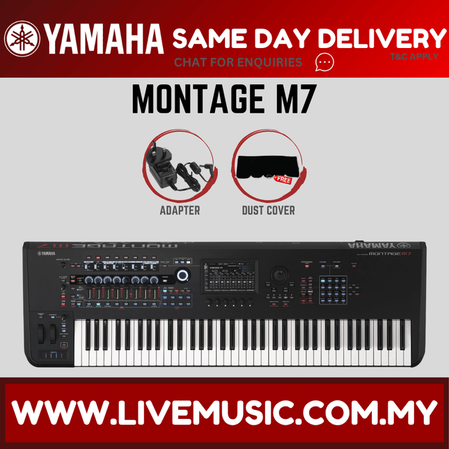 Yamaha Montage M7 76-key Synthesizer ( M-7 / M 7 )